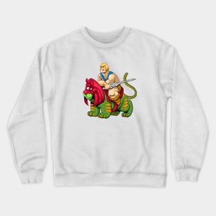 cute he-man Crewneck Sweatshirt